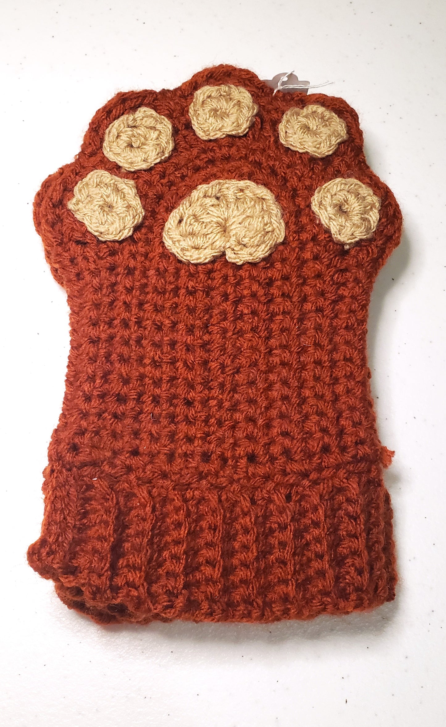 Cat Paw Fingerless Gloves