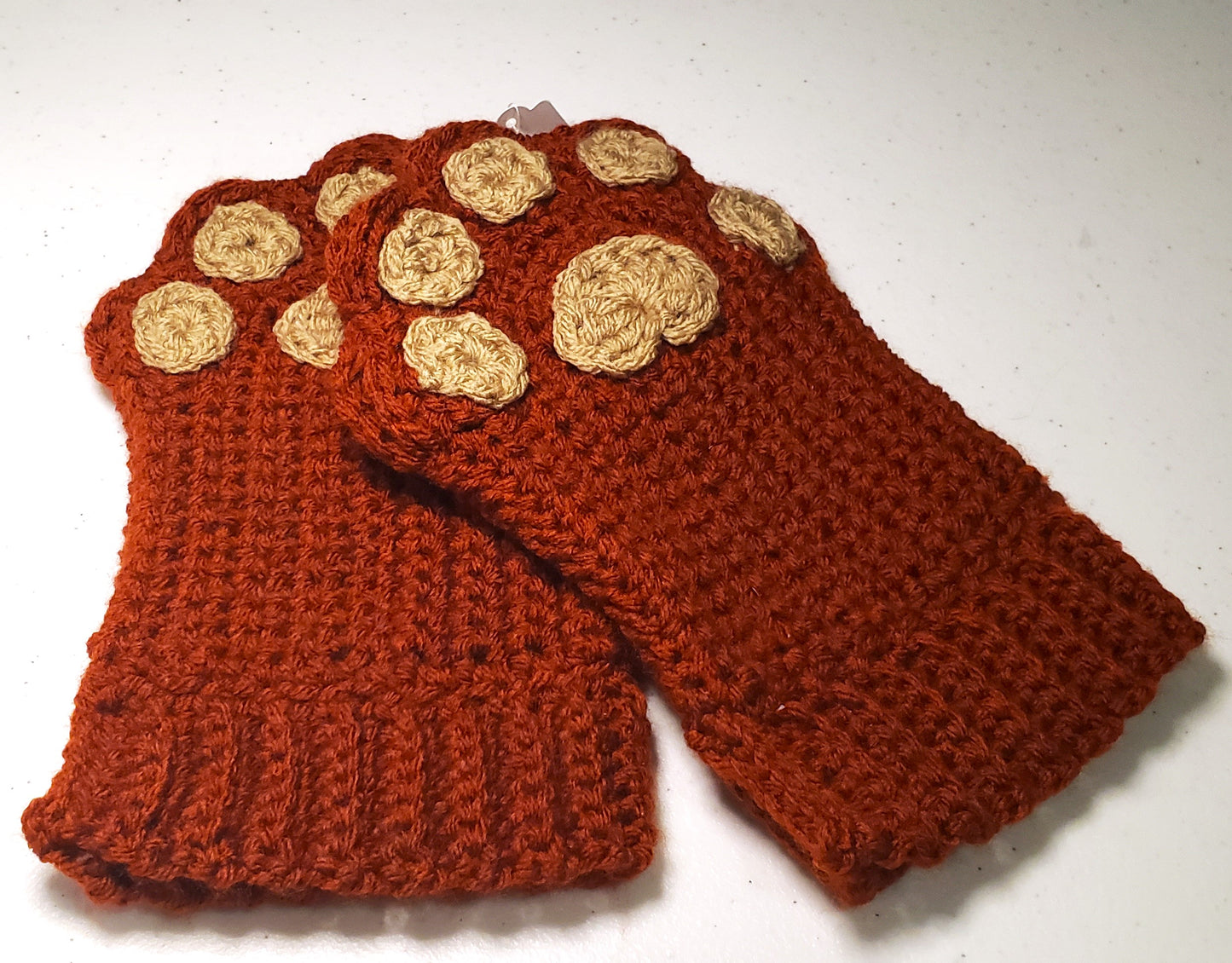 Cat Paw Fingerless Gloves