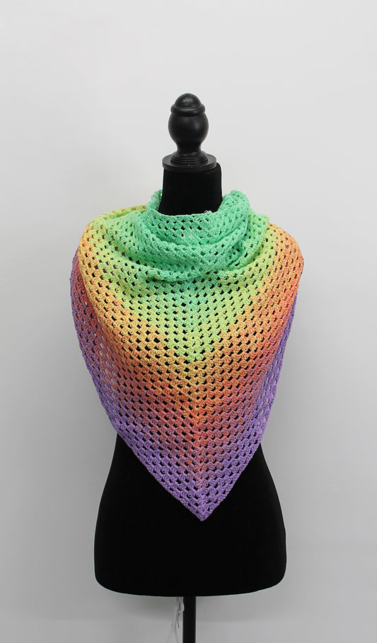 Triangle shawl