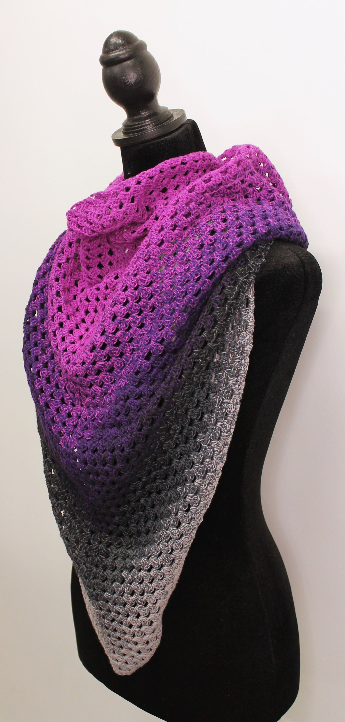 Triangle shawl