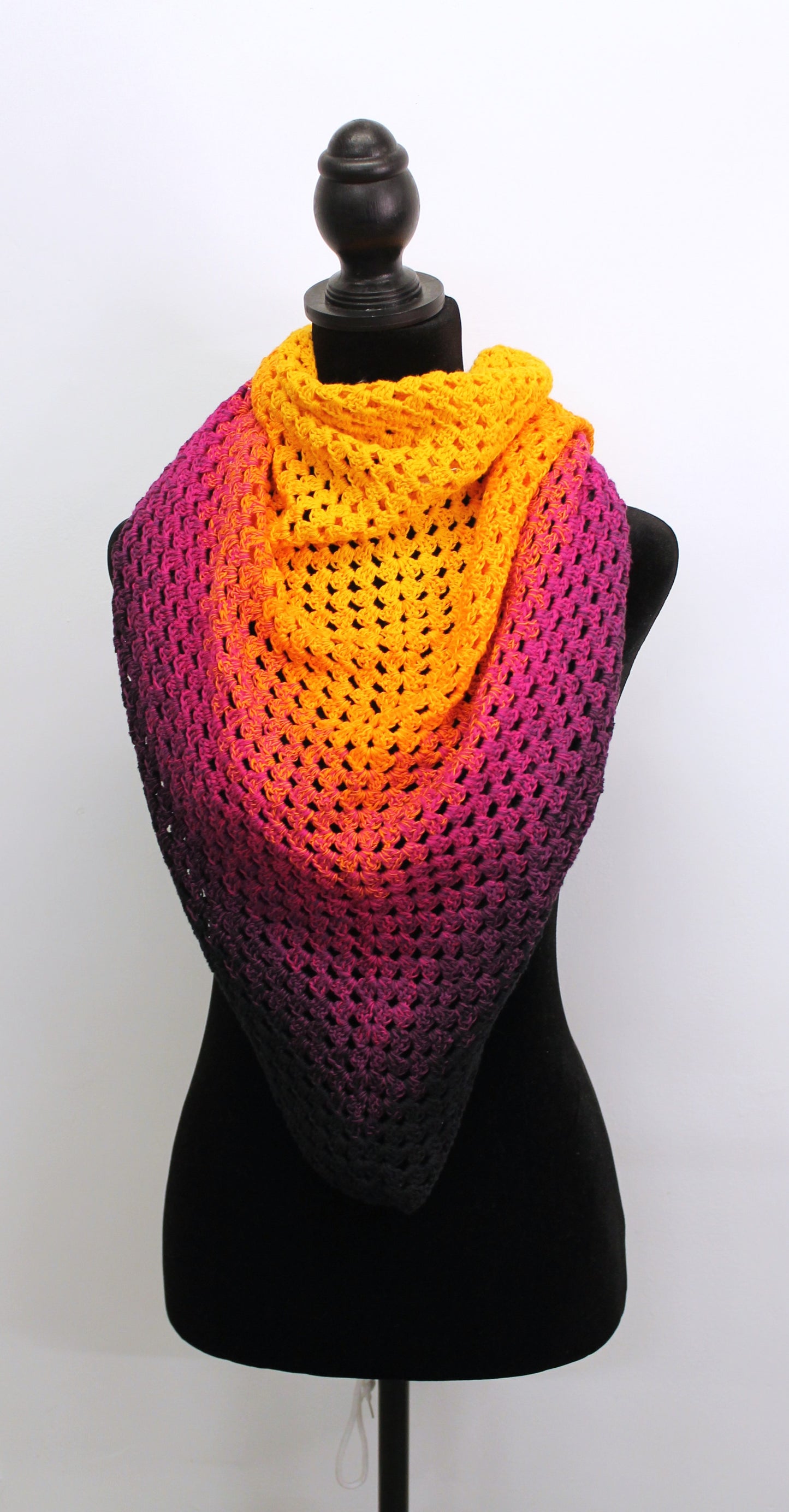 Triangle shawl