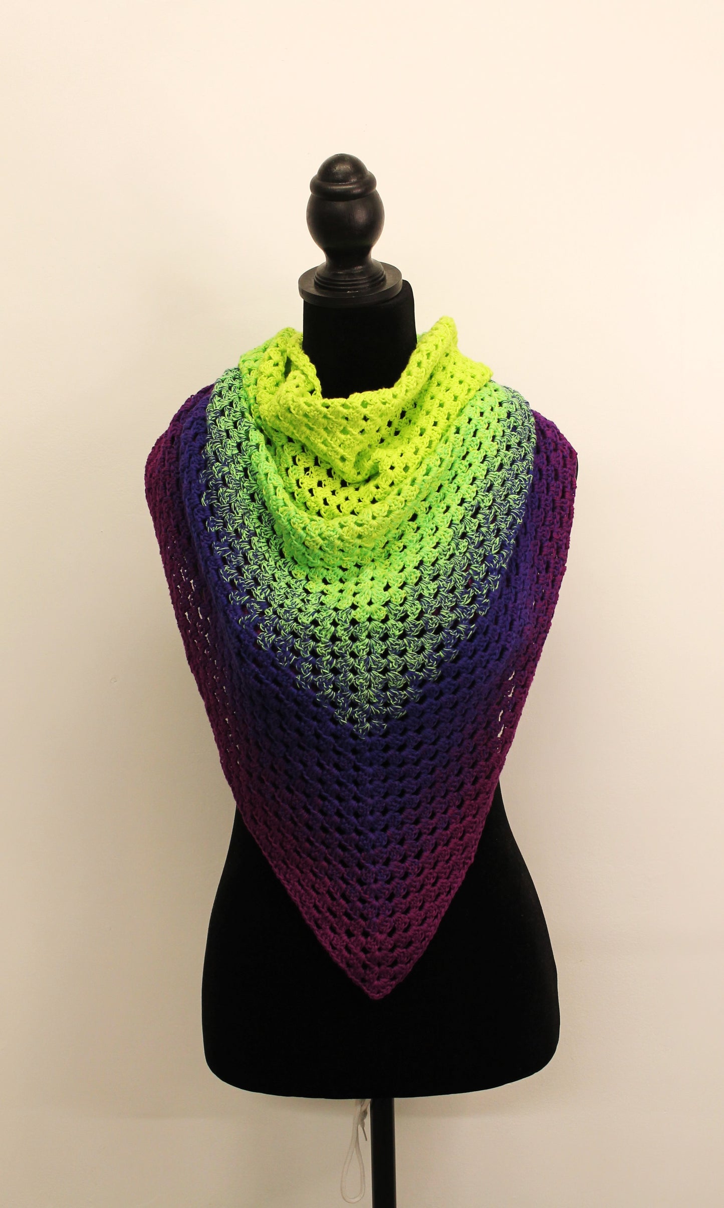 Triangle shawl